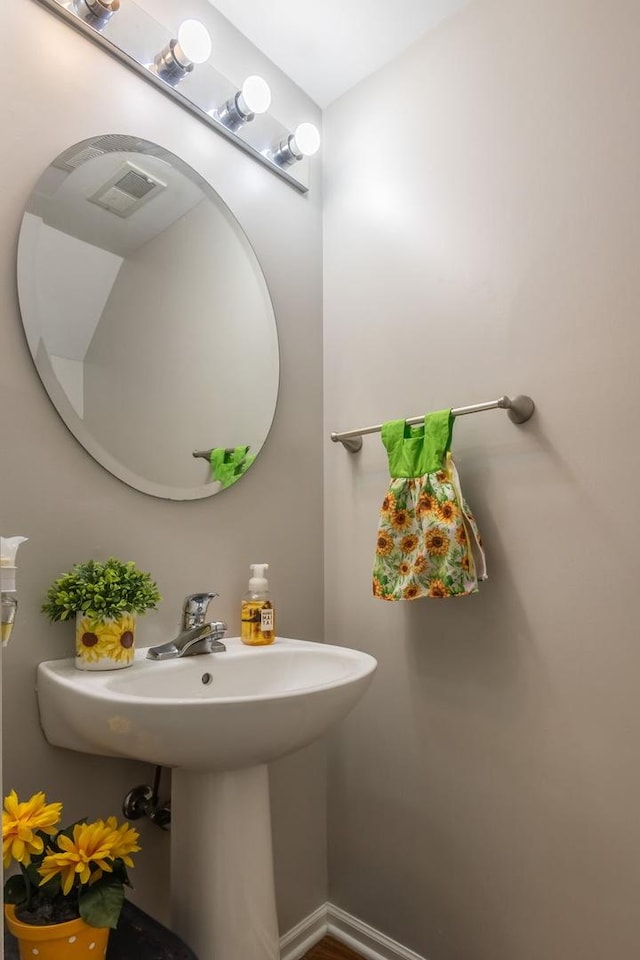 bathroom with sink