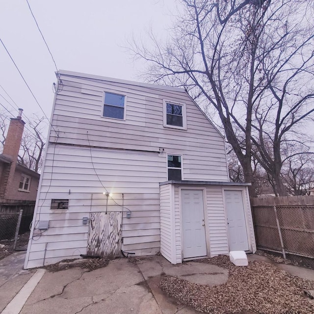 view of back of house