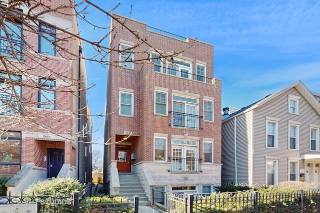 view of townhome / multi-family property