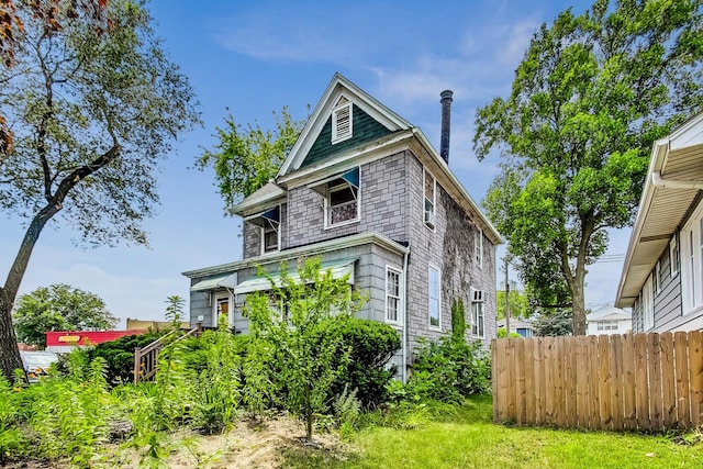 view of victorian house