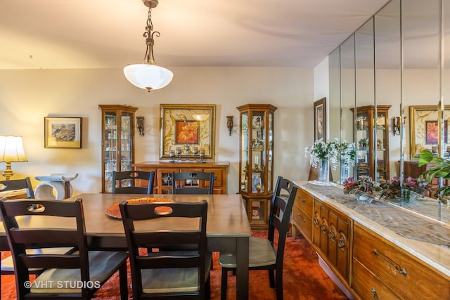 view of dining area