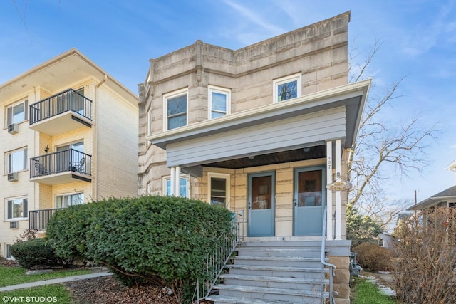 view of townhome / multi-family property