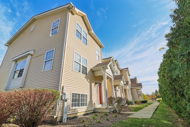 view of side of property