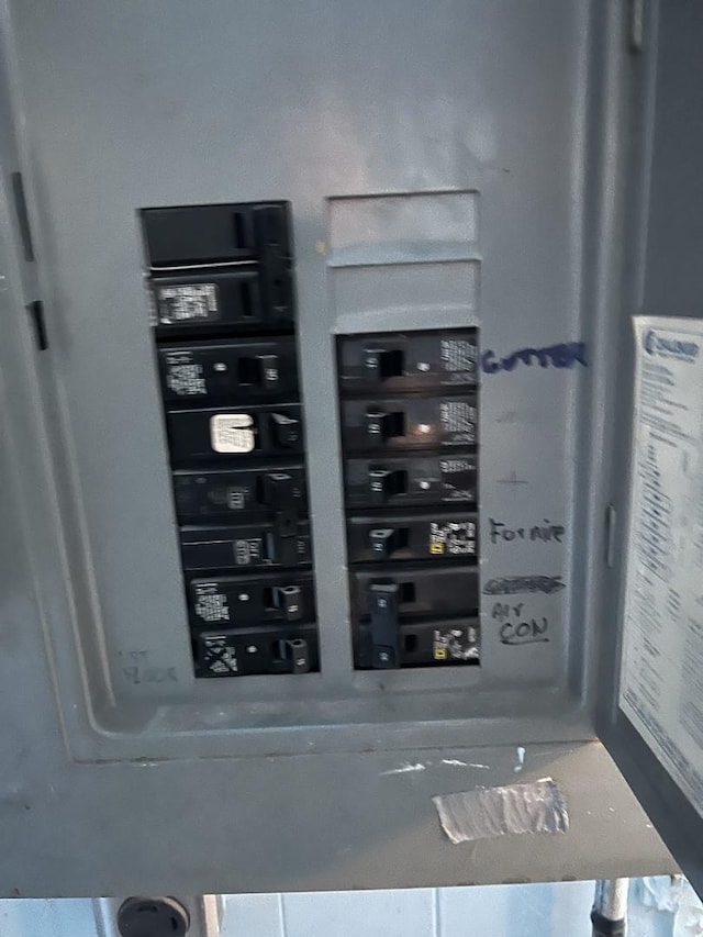 utilities featuring electric panel