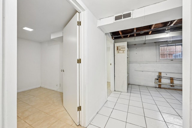 939 N Grace St, Lombard, IL 60148 - basement with light tile patterned flooring