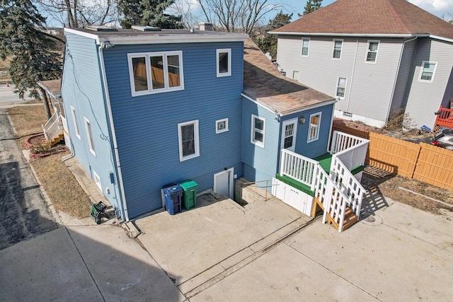 939 N Grace St, Lombard, IL 60148 - back of house featuring a patio area