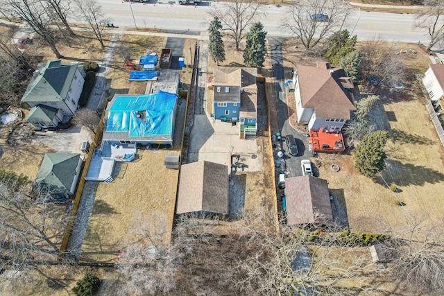 939 N Grace St, Lombard, IL 60148 - drone / aerial view