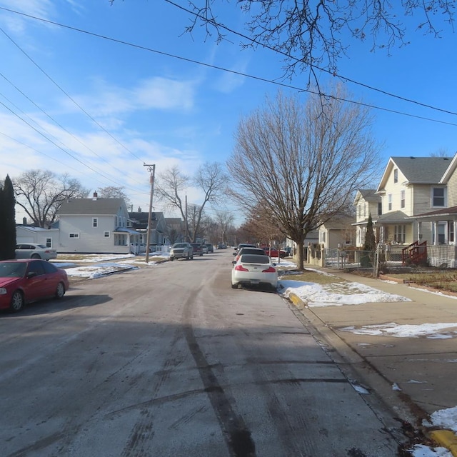 view of street