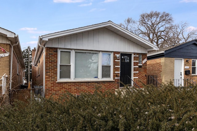 view of bungalow-style house