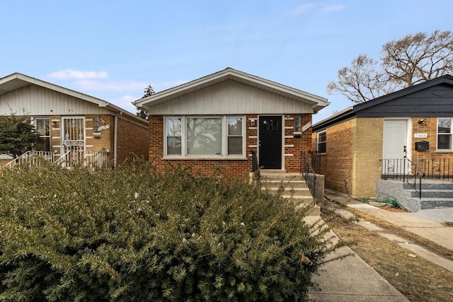 view of bungalow-style home