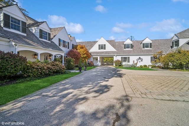 view of cape cod home