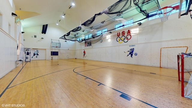 view of sport court