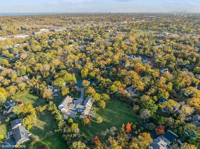 aerial view