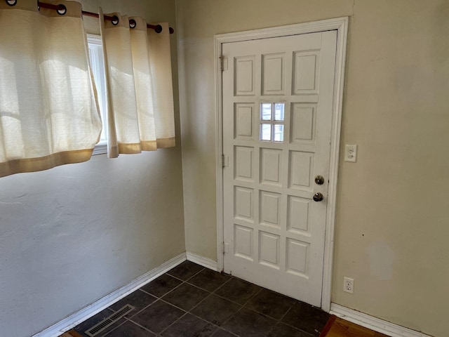 view of tiled foyer