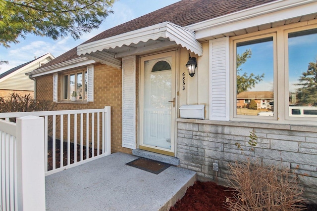 view of property entrance