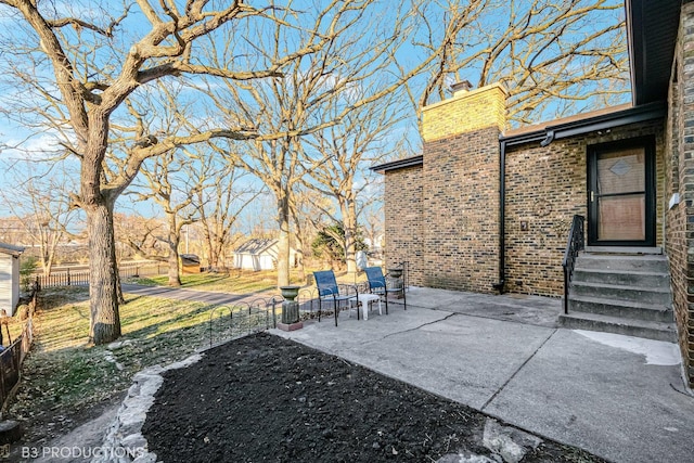 view of patio