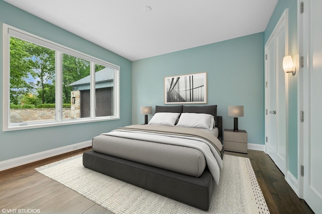 28 Brinker Rd, Barrington Hills, IL 60010 - bedroom featuring wood finished floors and baseboards