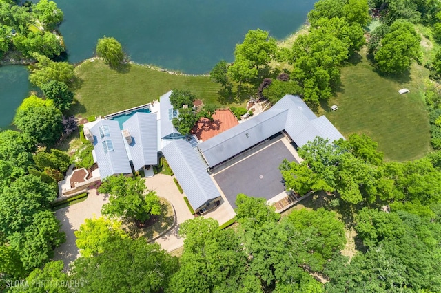 28 Brinker Rd, Barrington Hills, IL 60010 - aerial view of property and surrounding area featuring a nearby body of water