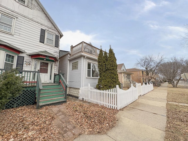 view of front of house