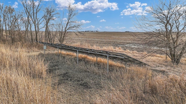 view of nature with a rural view