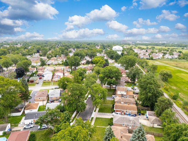 drone / aerial view