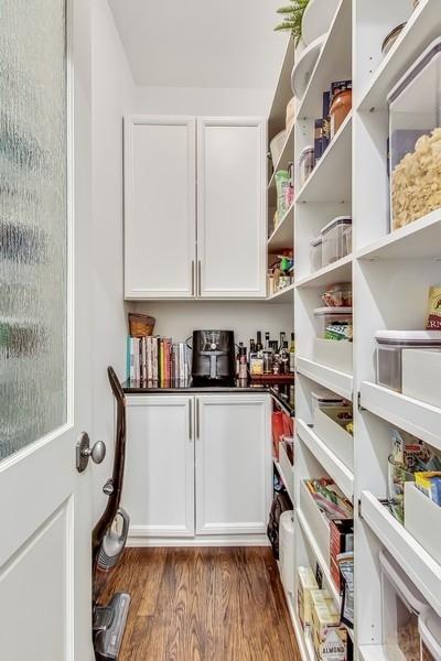 view of pantry