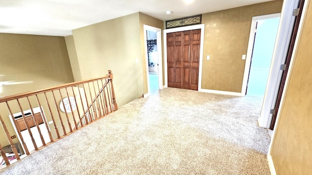 26357 S Lyndsay Dr, Channahon, IL 60410 - hallway featuring an upstairs landing and carpet floors