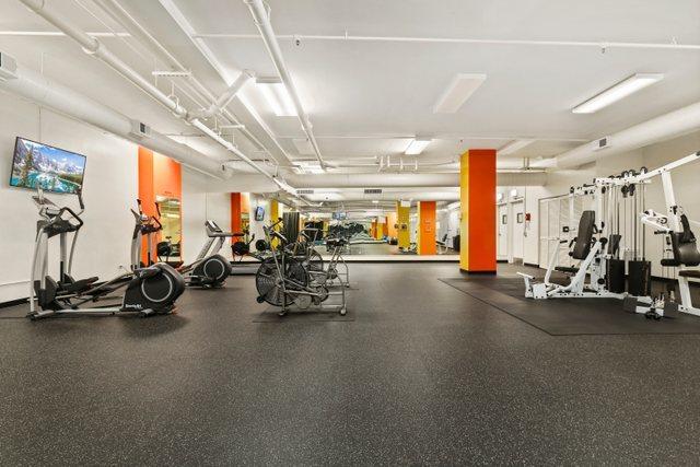 view of exercise room