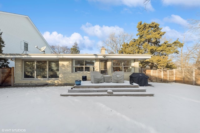 view of rear view of house