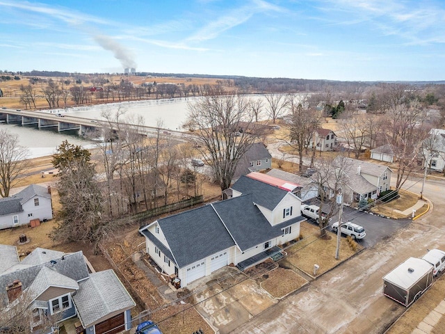 bird's eye view featuring a residential view