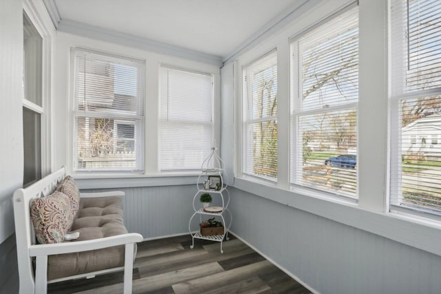 sunroom with a healthy amount of sunlight