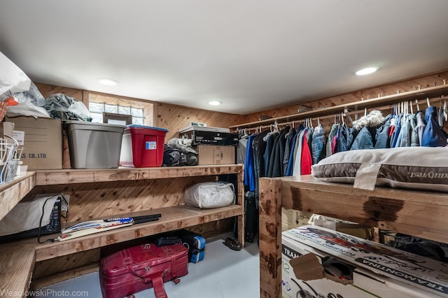 view of spacious closet