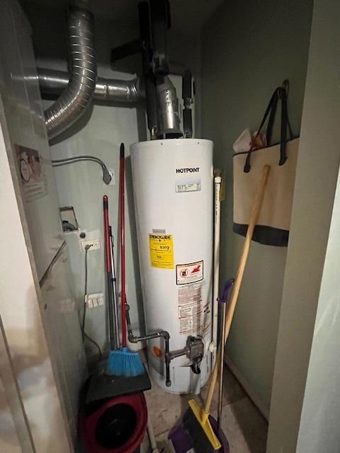 utilities with gas water heater