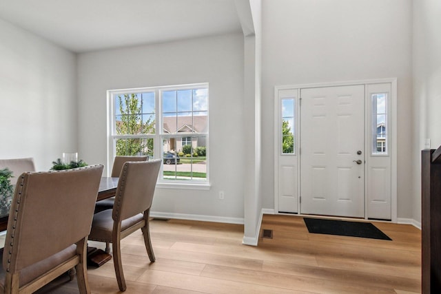 607 Virginia St, Elburn, IL 60119 - entrance foyer with light wood-style floors and baseboards