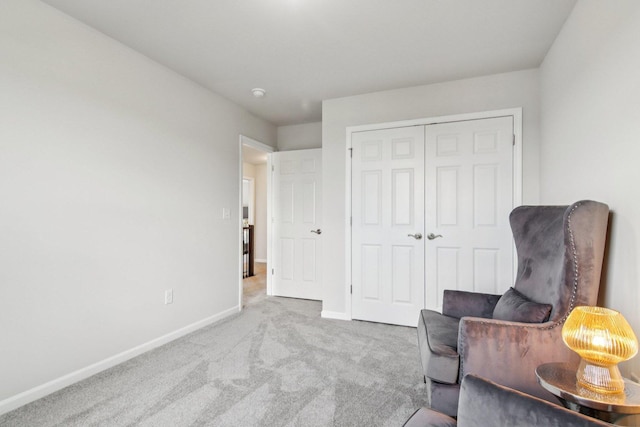 607 Virginia St, Elburn, IL 60119 - living area with carpet and baseboards