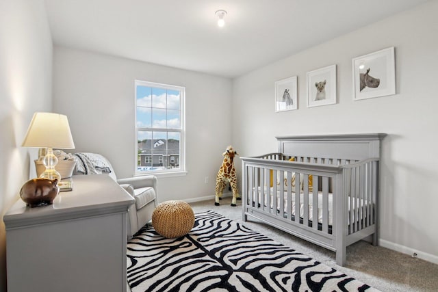 607 Virginia St, Elburn, IL 60119 - bedroom with carpet and a crib
