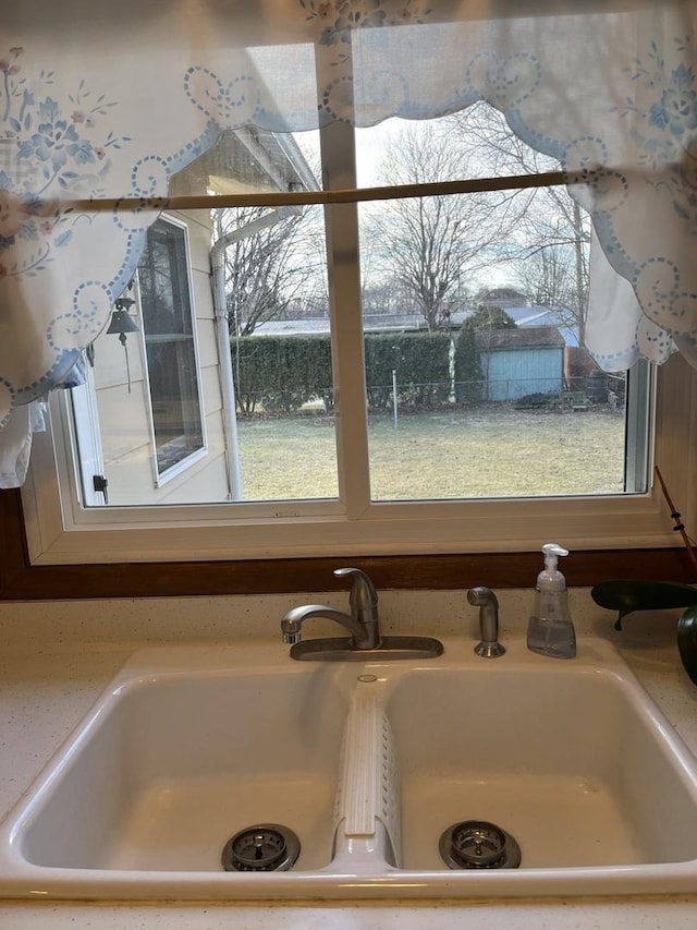 room details with sink