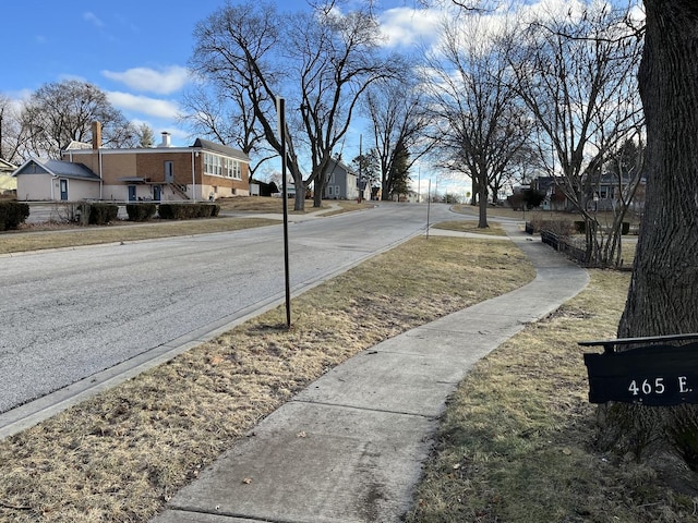 view of street