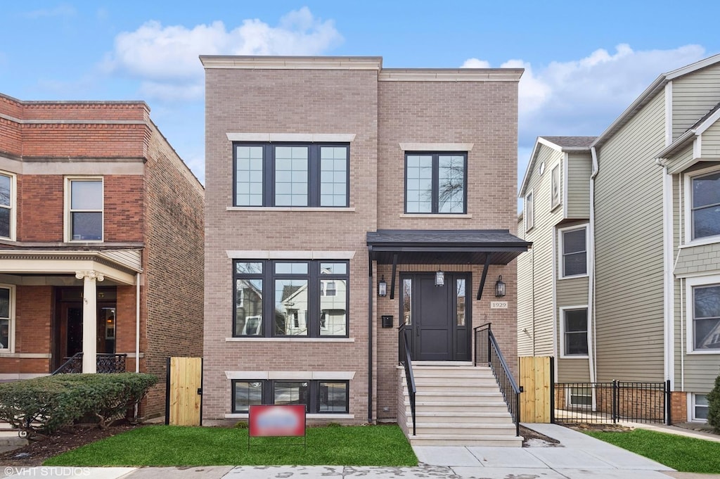 view of townhome / multi-family property