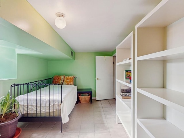 view of tiled bedroom