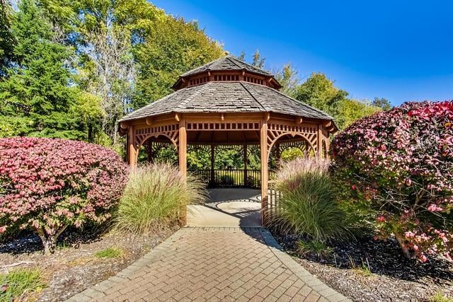 view of property's community featuring a gazebo