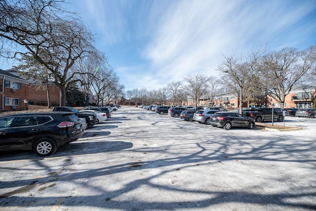 view of vehicle parking