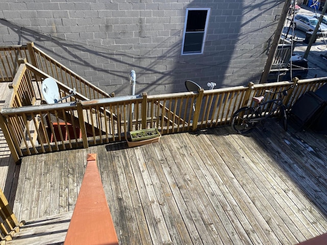 view of deck