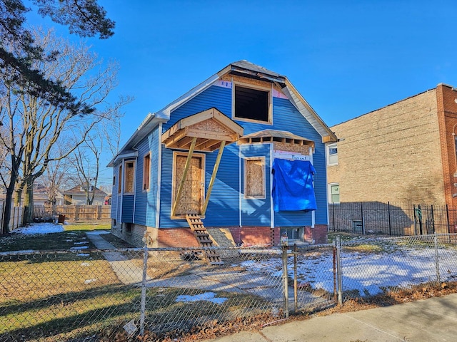 view of front of house