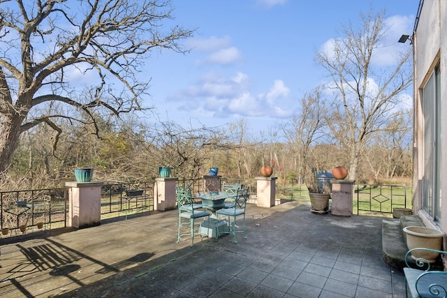 view of patio