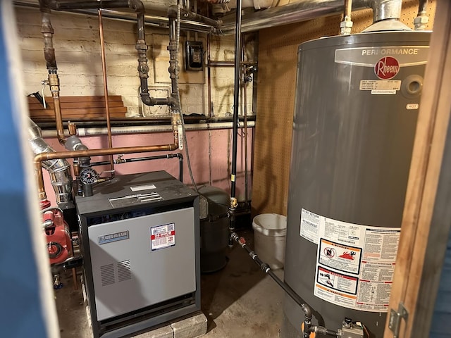 utilities with gas water heater