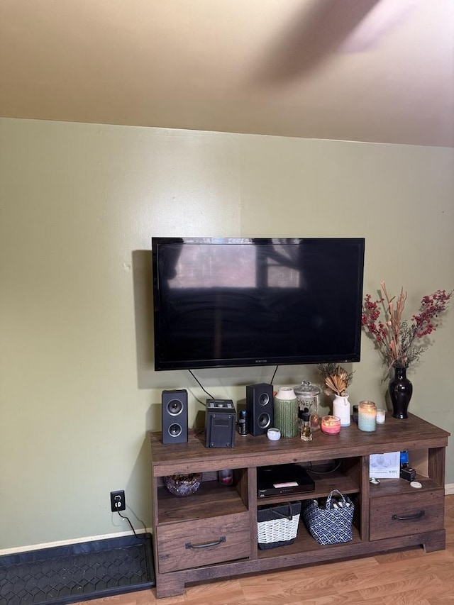 202 Hickory Dr, Roberts, IL 60962 - room details featuring hardwood / wood-style flooring
