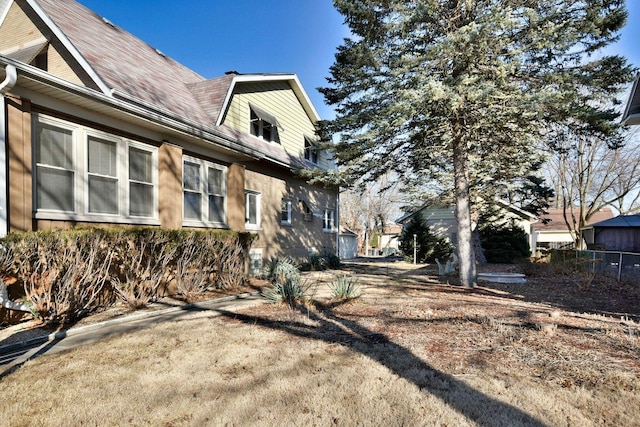 view of property exterior