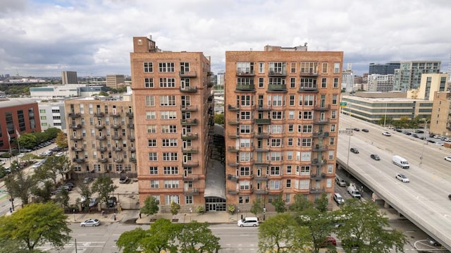 view of property featuring a city view