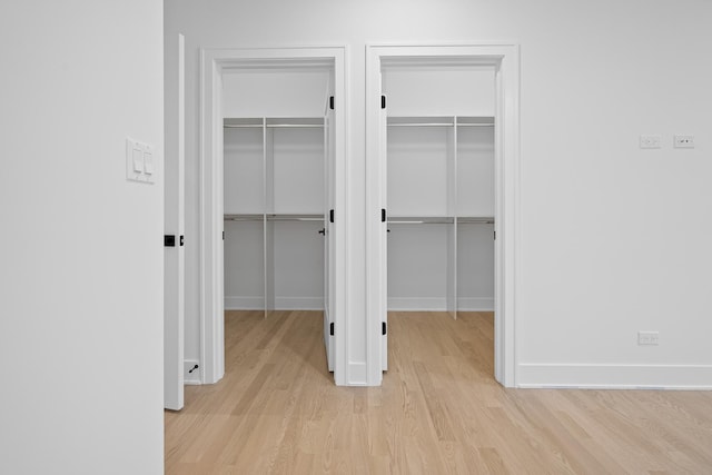 view of closet